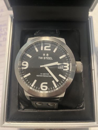 Steel men watch - steel, tw