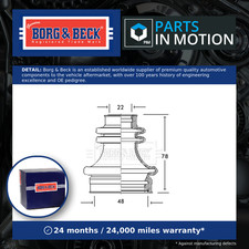 CV Joint Boot fits FORD SIERRA Mk1 XR4i 2.8 Rear 82 to 85 PRT C.V. Driveshaft