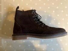 SEASALT Brown Suede Ankle