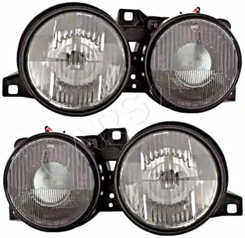 Black headlights left right - headlights,