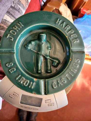 Vtg john harper iron - harper,