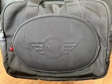 Rare Mini Cooper Official Not Just A Car Laptop Briefcase Weekend Cabin Bag
