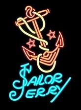 Sailor Jerry Open Neon Light