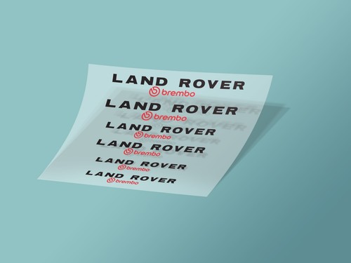 6pcs land rover - rover, brembo