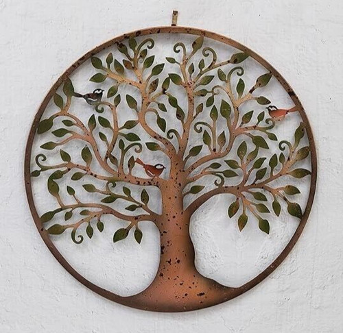 Large rustic metal round - large,