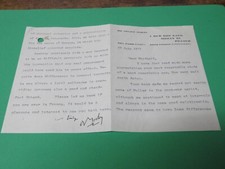Diana & Oswald Mosley - 1977 - Two interesting Letters on same subject - SIGNED