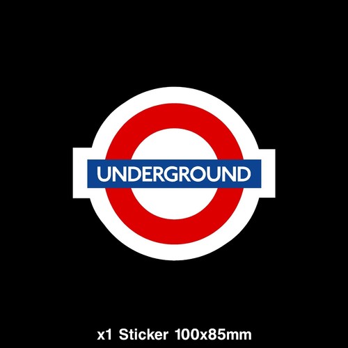 London underground sticker - london,