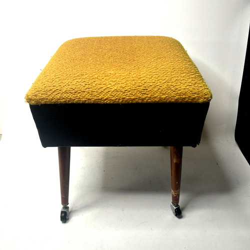 Mid century scruffy sewing box - century,