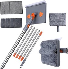 Qaestfy Wall & Skirting Board Cleaner Mop Tool w/Long Handle for Clean,Wall Mop