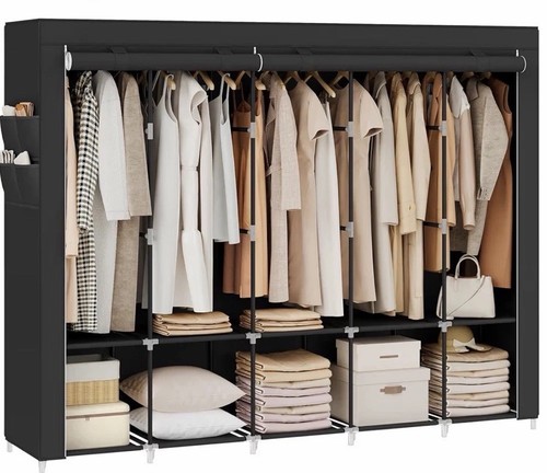 Songmics large canvas wardrobe - large,