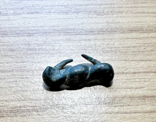 Roman bronze strap - , decoration