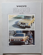 Volvo 240 Series Brochure 1979