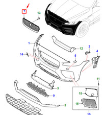 JAGUAR F-PACE X761 Radiator