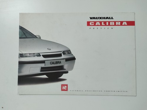 Vauxhall calibra preview sales - calibra,