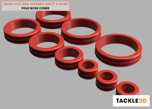 Pole nose cones for - pole,