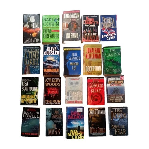 Thrillers lot 12 - thrillers, of