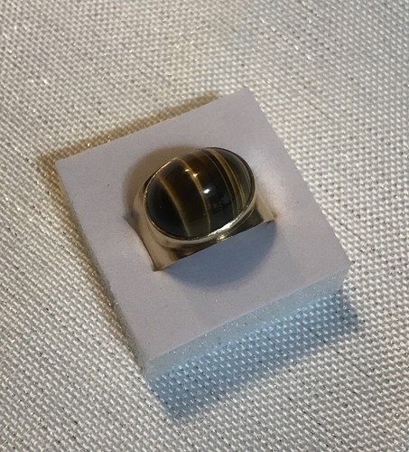 9ct yellow gold tiger - yellow,