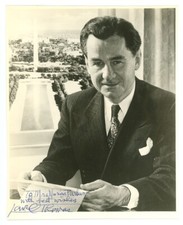 LOWELL THOMAS signed original