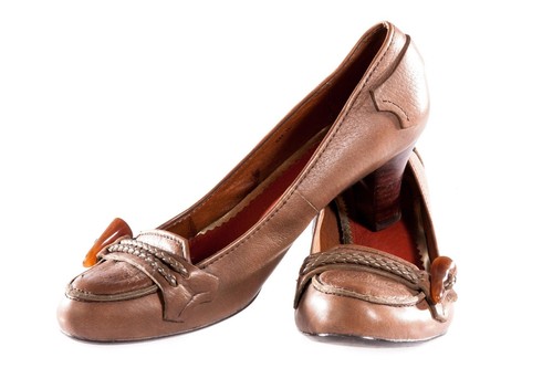 Kate kuba brown - brown, leather