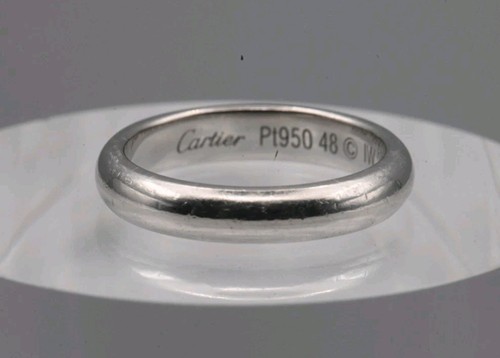Cartier platinum 950 wedding - cartier,