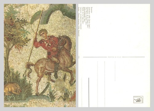 Vintage postcard roman - vintage,