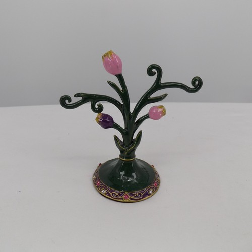 Rose tree earring display - earring,