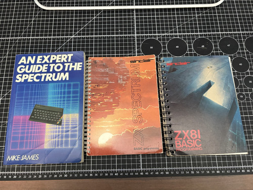 Sinclair spectrum books - zx,