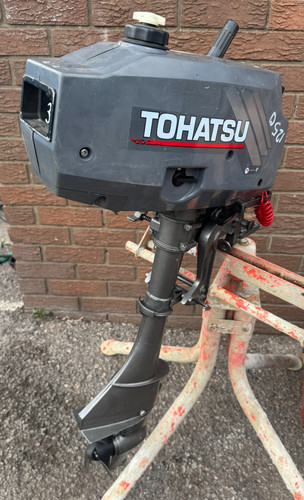 Tohatsu 5hp boat outboard - boat,