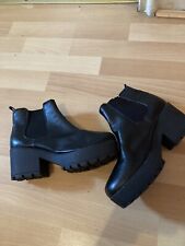 Block Heel Platform Chelsea