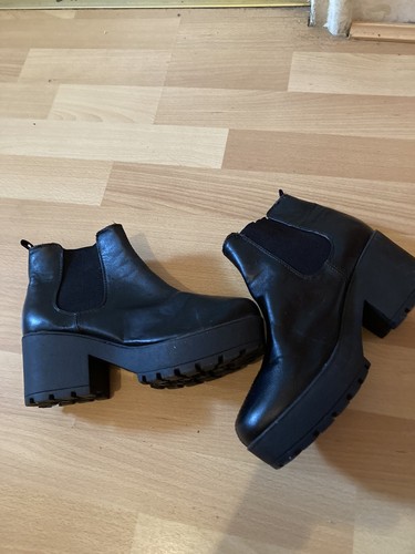 Block heel platform chelsea - block,