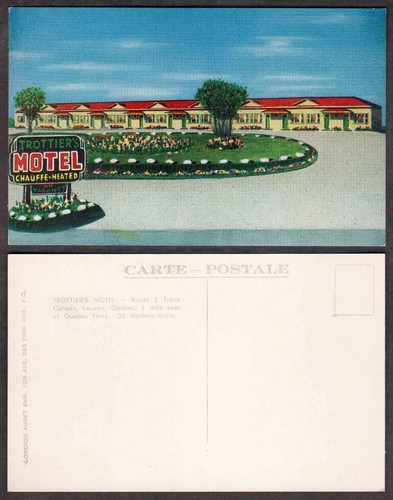 Old canada hotel postcard - hotel,