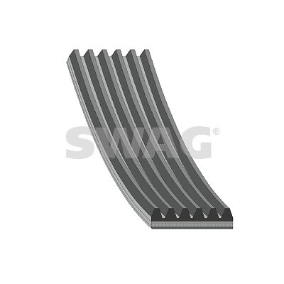 Swag 8933 ribbed belt - 8933,