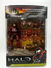 Mcfarlane Toys Halo Reach Spartan Grenadier Commando/Scout/Eva RED Armor Pack