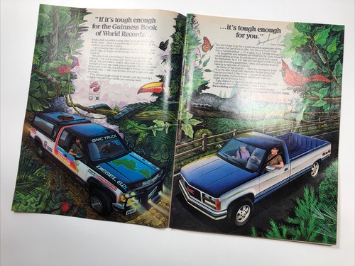 Gmc paper advertisement - gmc,