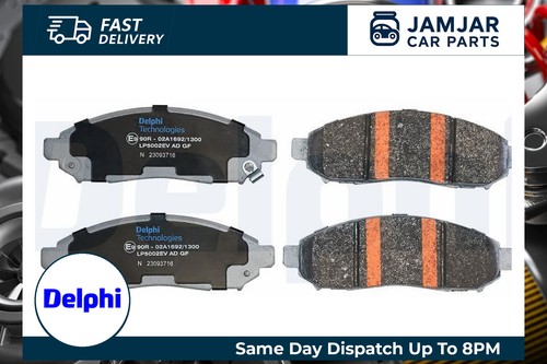 Delphi brake pads set - brake, front