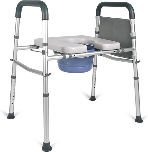 Bedside commode porta - 3-in-1,