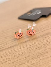 Halloween Pumpkin Stud