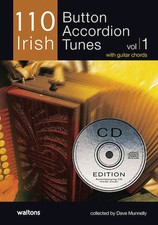 Waltons 110 Irish Button Accordion Tunes with Guitar Chords