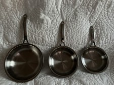 NIB Set Of 3 Cristel Stainless