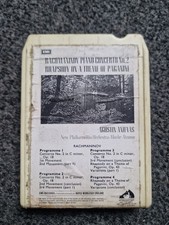 Rachmaninov: Piano Concerto No'2  / 8- Track Cartridge Tape