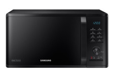 SAMSUNG MS23K3555EK/EU Solo Microwave Oven with Health Steam, 23L Black