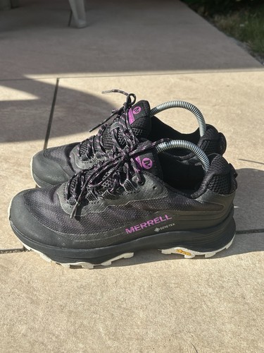 Merell black hiking boots - black,