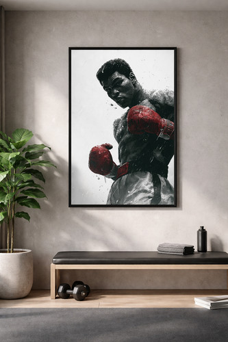 Muhammad ali boxing poster - muhammad,