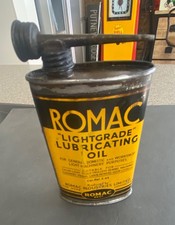 Rare 1950s Romac Lubricating