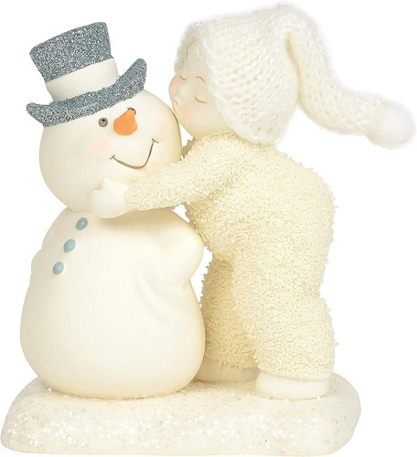 Snowbabies kiss for the - a,
