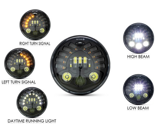Headlight insert led - led, for