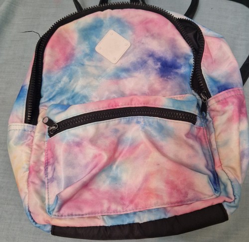 Pastel tie dye backpack - pastel,