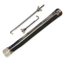 Triumph STAG ** BATTERY CLAMP - Stainless Steel ** Battery hold down kit.