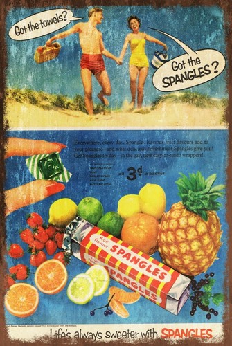 Spangles fruit sweets aged - sweets,,
