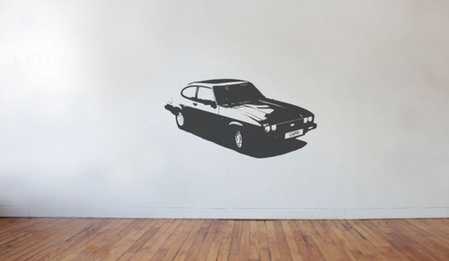Ford capri wall art decal - capri,